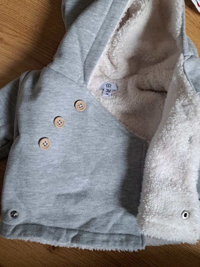 manteau 3 mois la redoute👼 - photo numéro 5