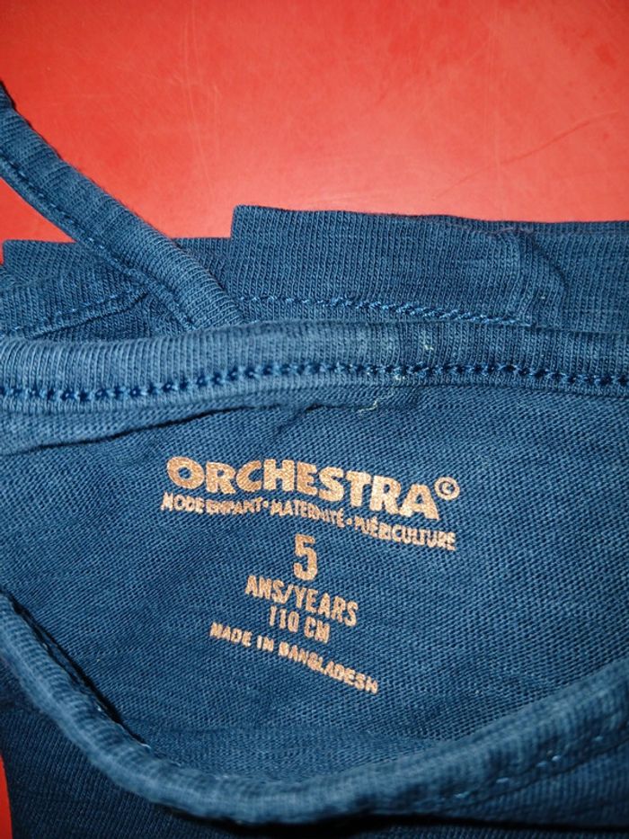 Débardeur fille Orchestra 5ans - photo numéro 2