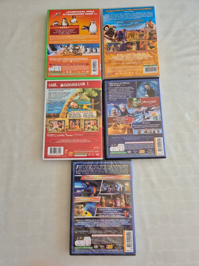 Lot 5 dvd enfant, neuf et  TBE 💿