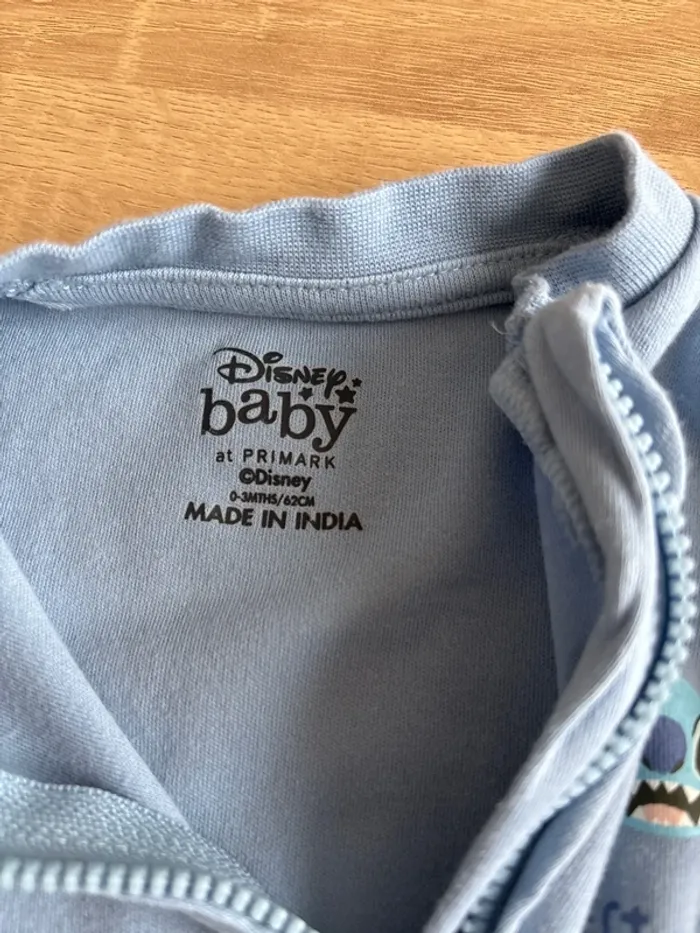 Pyjama léger Stitch 3 mois sans pied Primark - photo numéro 3