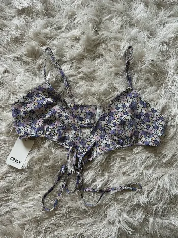 Brassière croisé fleuri only S