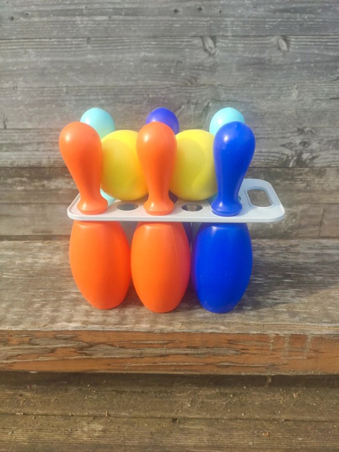 Jeux de quilles en plastique