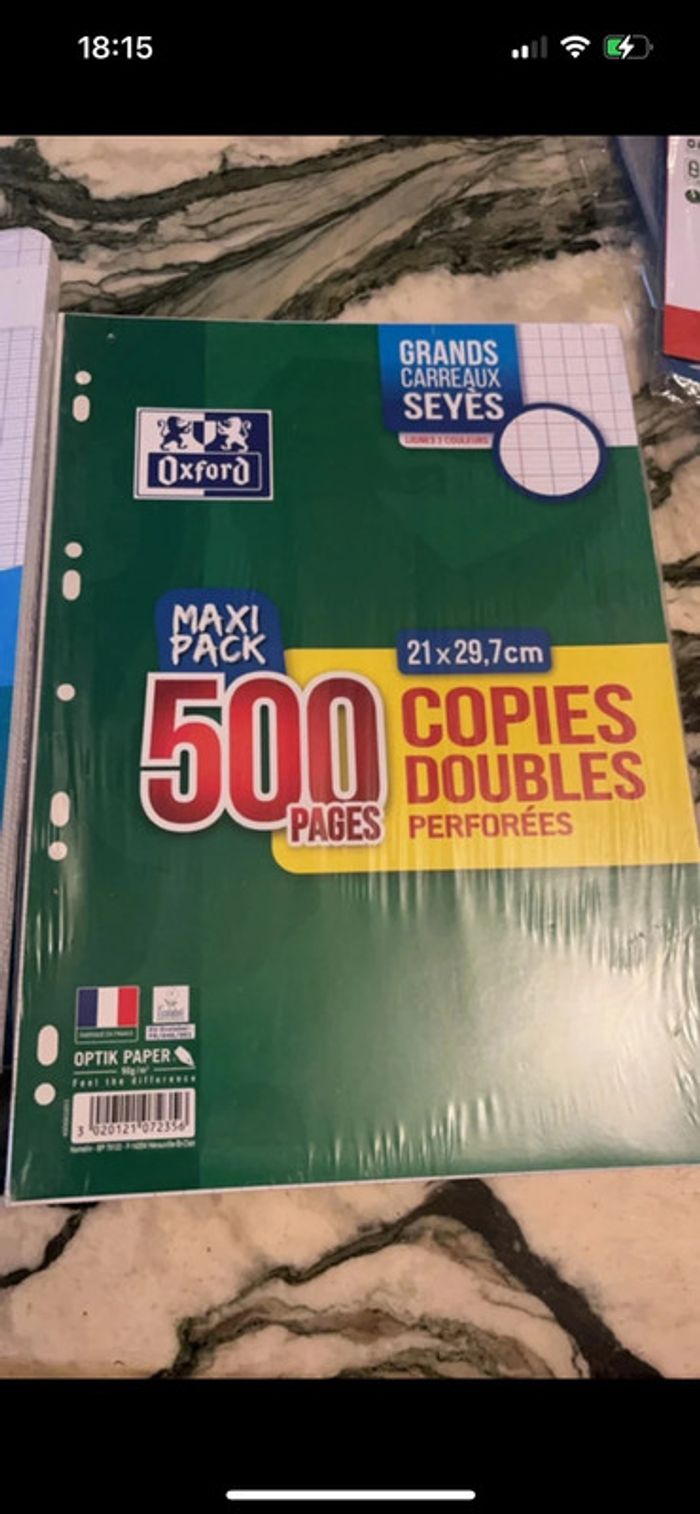 Lot fournitures scolaires - photo numéro 3