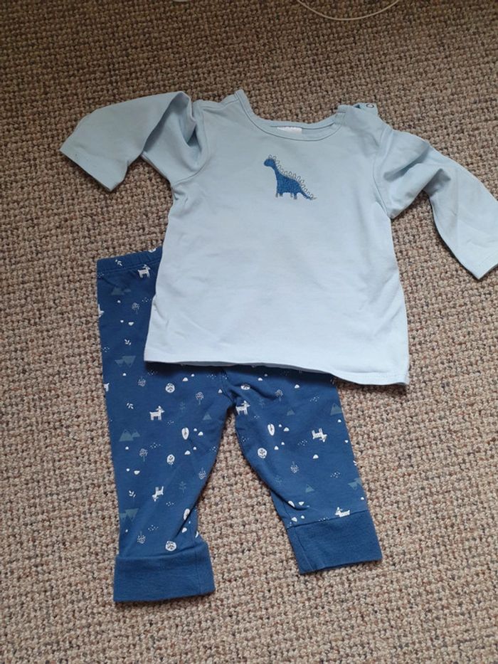 Ensemble 3 mois coton biologique