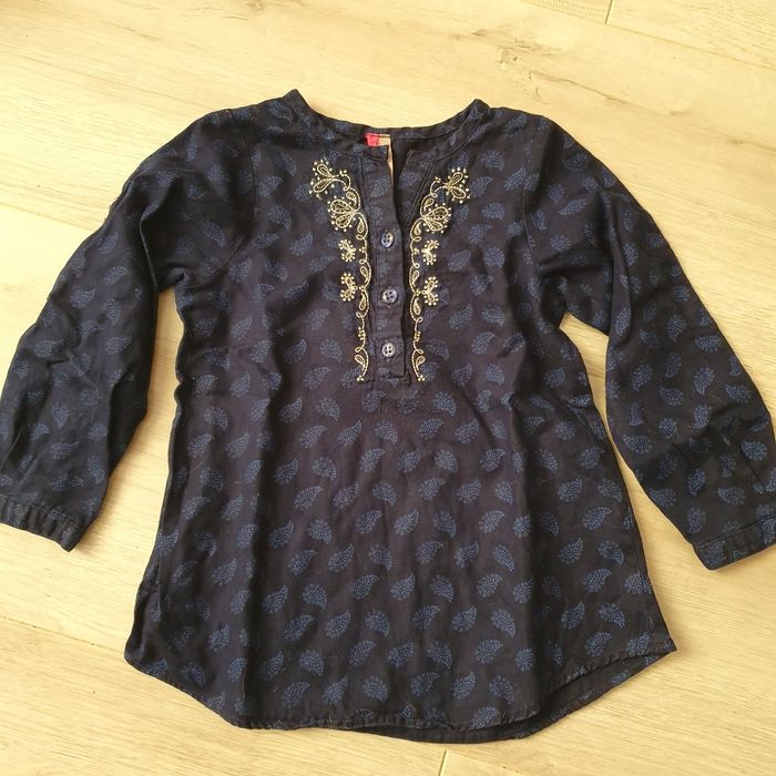 Tunique orchestra 2 ans fille bleue marine