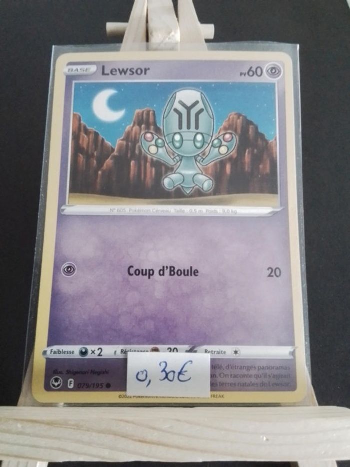 Carte Pokémon Lewsor 79/195