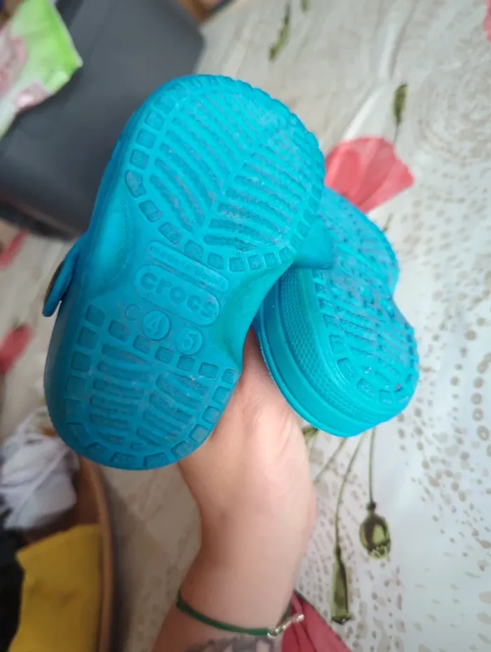 Crocs bleu - photo numéro 4