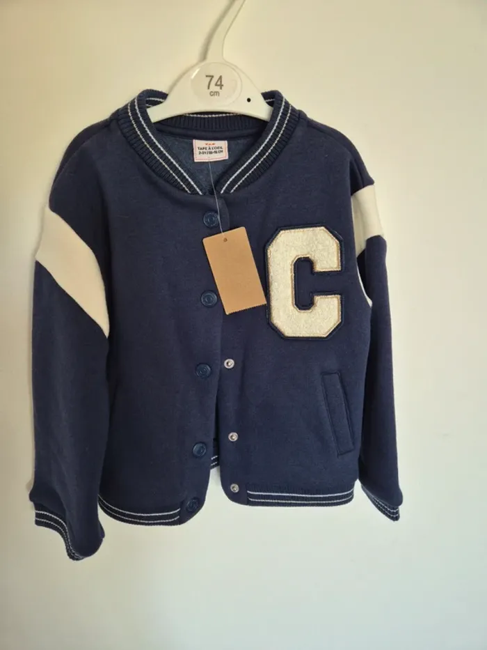 Veste teddy 3 ans neuve tao