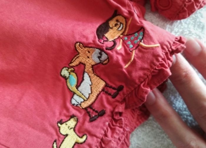 Salopette courte 3 mois fille - photo numéro 3