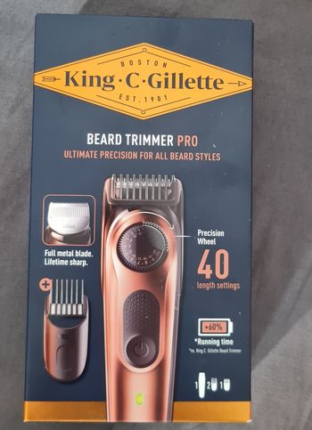 Tondeuse à barbe gillette braun