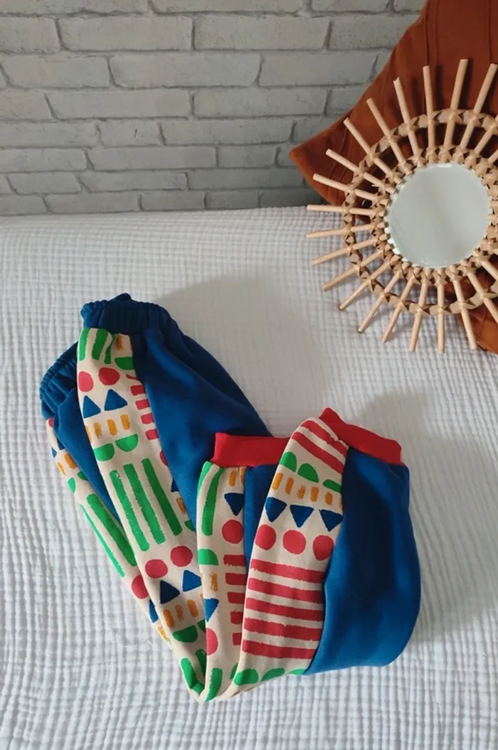 Bas de jogging coloré Gamin Gamine x Charlotte Priou 6/7 ans - photo numéro 2