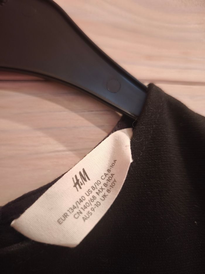 Robe noir et rose pour fillette H&M avec licornes taille 8-10 ans parfaite pour les fêtes de fin d'année - photo numéro 8