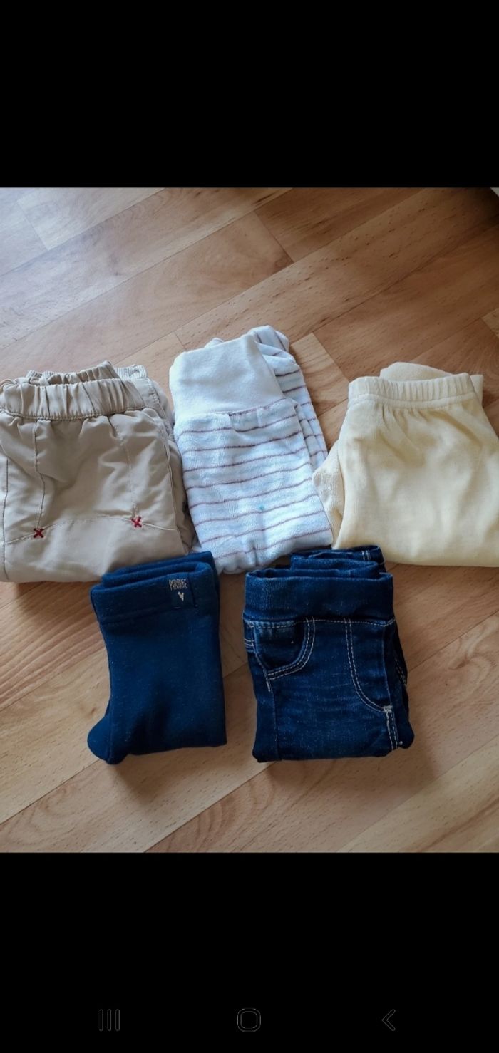 Lot pantalon