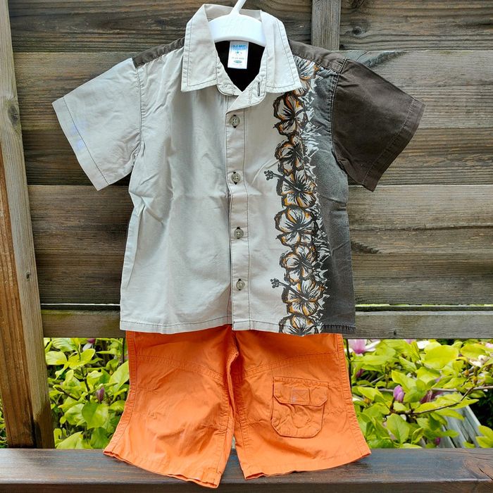 Chemise manches courtes garçon 18/24 mois - photo numéro 4