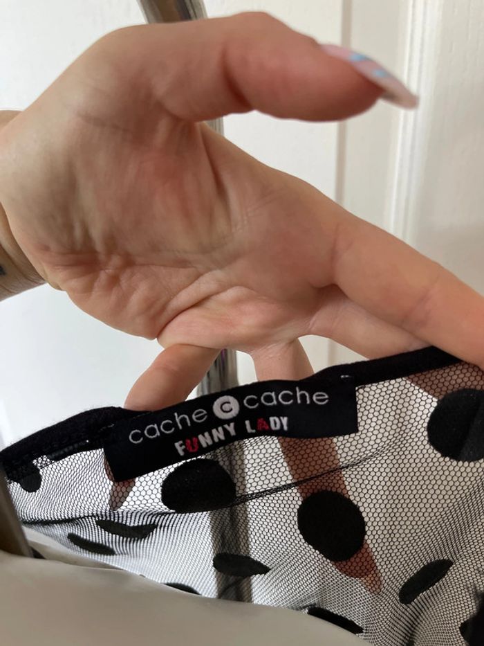 Top à pois - photo numéro 9
