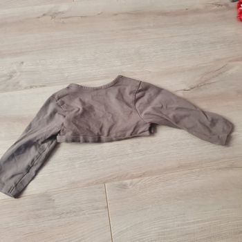 Gilet court 9 mois fille orchestra