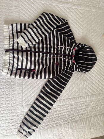 Veste coupe-vent rayée “Inside Take Risks” – Taille S
