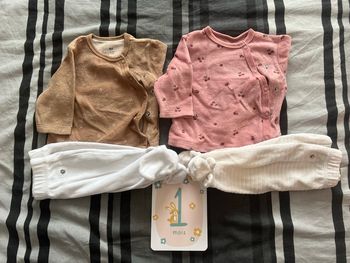 Lot pyjamas 2 pièces - 1 mois