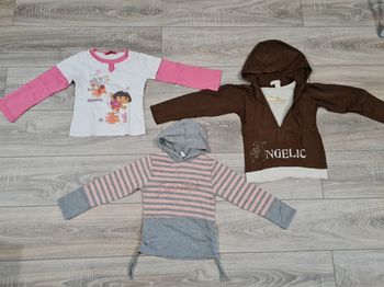 Lots hauts manches longues