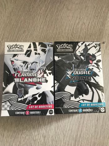 Pokemon lot bundle noir et blanc