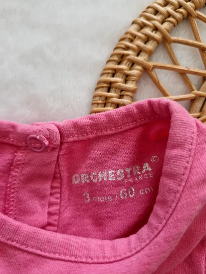 Ensemble T-shirt manches longues et jegging 3 mois - photo numéro 3