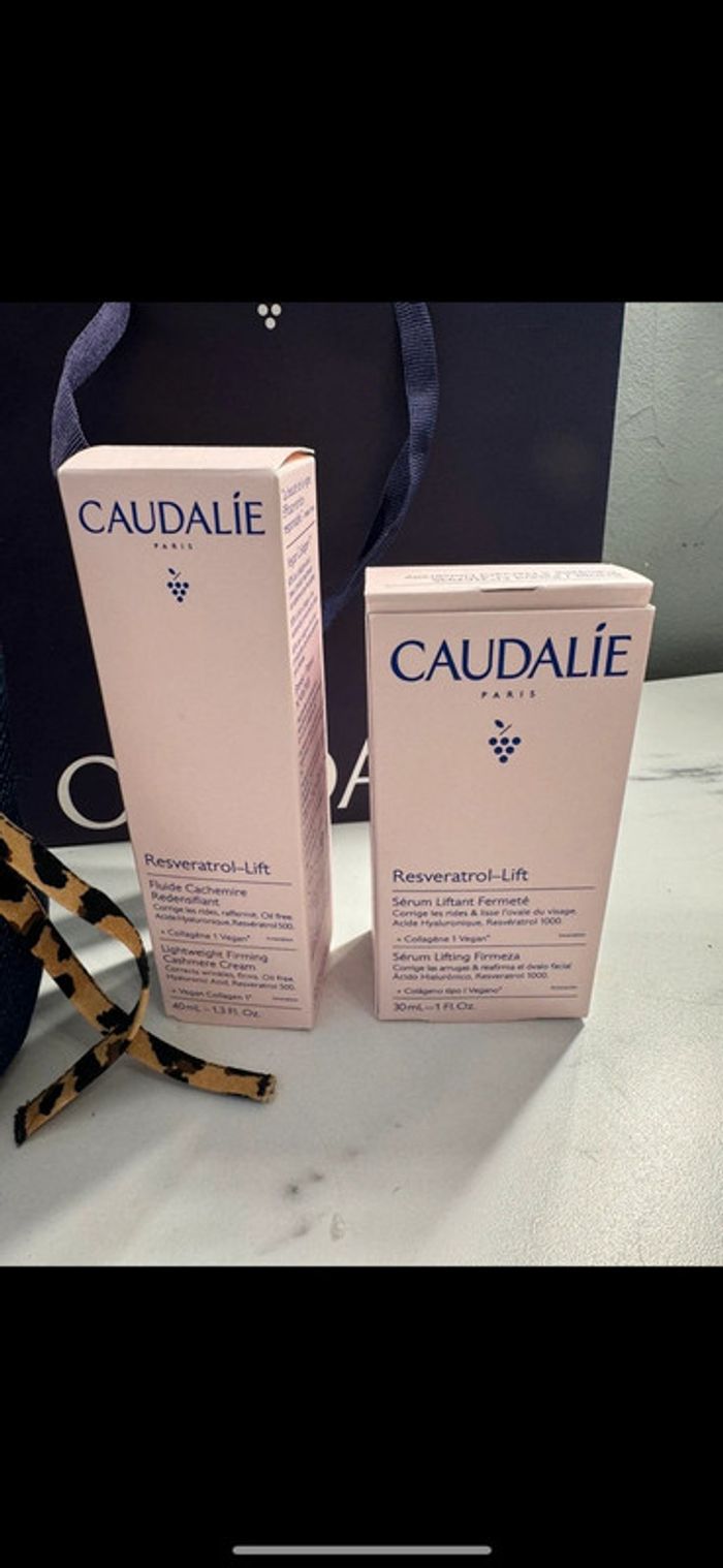 Fluide et sérum Caudalie Resveratrol lift