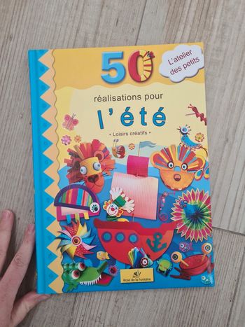 Livre loisirs créatifs 50 réalisations pour l'été
