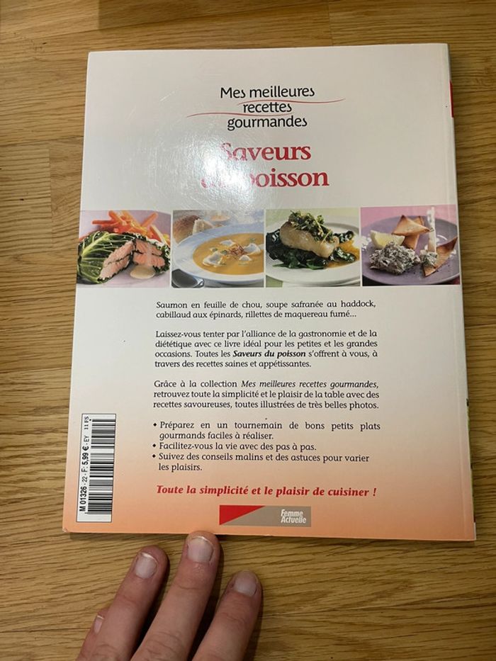 Livre recettes saveurs du poisson - photo numéro 3