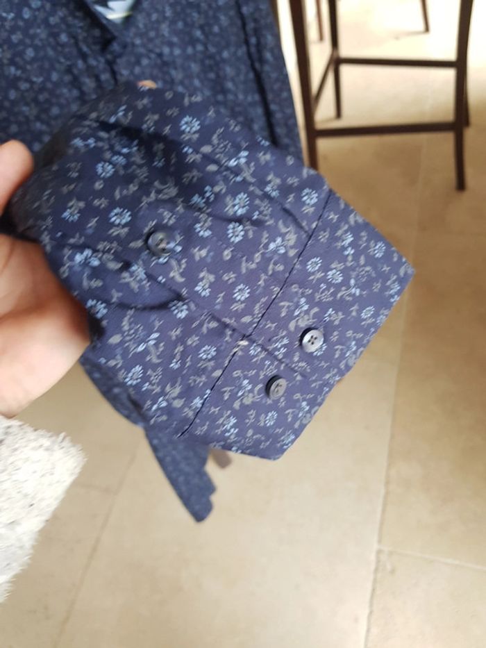 Chemise liberty bleue - photo numéro 4