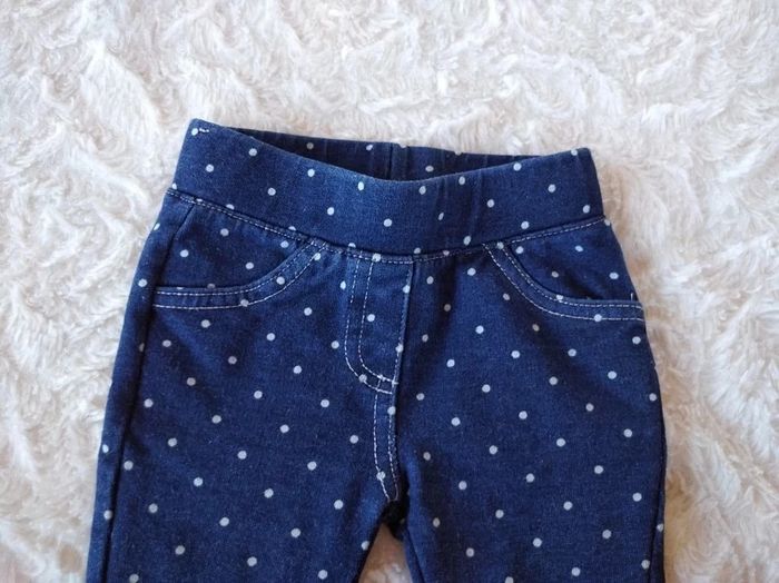 Pantalon jegging à pois Fille 3 mois Minnie mouse Disney Baby - photo numéro 3