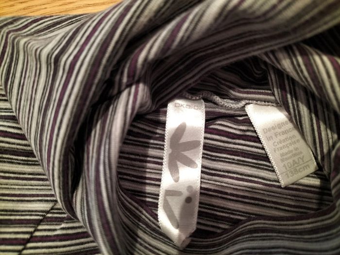 Lot de 3 tee-shirts col montant rayés - Lisa rose / Okaïdi / Vinyl fraise - 10 ans - photo numéro 8