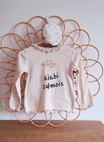 t-shirt kiabi 24mois 👶