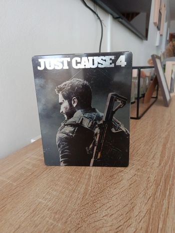 Coffret métallique just cause 4 ps4