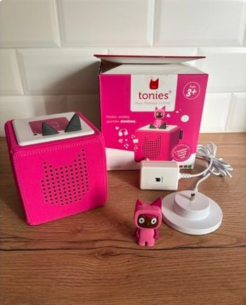 Toniebox V1 rose fushia comme neuve