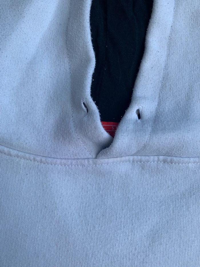 Sweat à capuche blanc Nike taille S - photo numéro 3