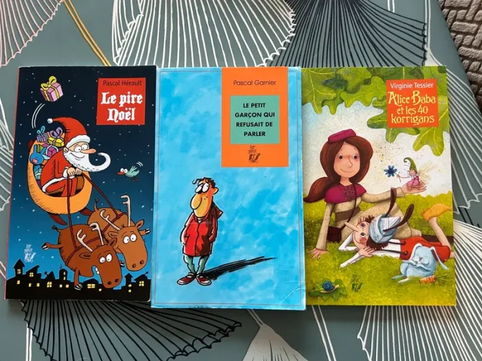 Lot de 3 livres enfants