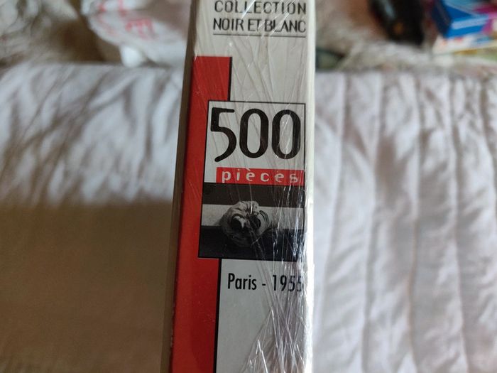 Puzzle Paris 1955 - baiser- 500 pièces - complet, vérifié - photo numéro 3