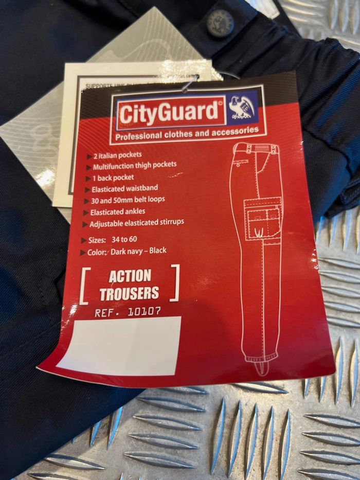 pantalon de securite cityguard 10107 taille 48 fr neuf - photo numéro 3