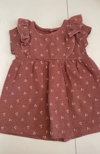 Robe manches courtes