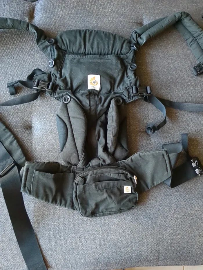 Porté bébé ergobaby omni 360 pure black - photo numéro 3
