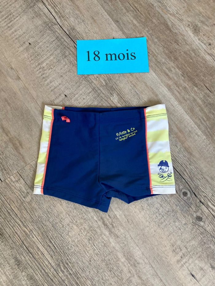 Short de bain 18 mois
