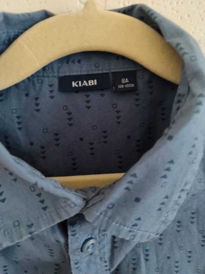 Chemise bleu Kiabi - photo numéro 2
