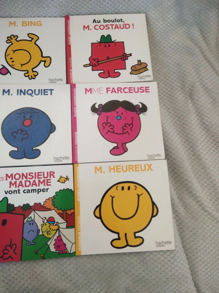 Lot 15 livres monsieur madame - photo numéro 4