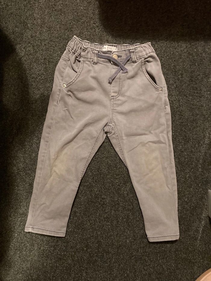 Pantalon gris Zara - Enfant 3-4 ans (104 cm)