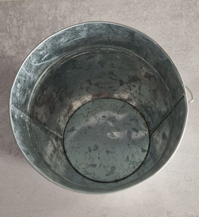 Seau en zinc - NEUF - photo numéro 2