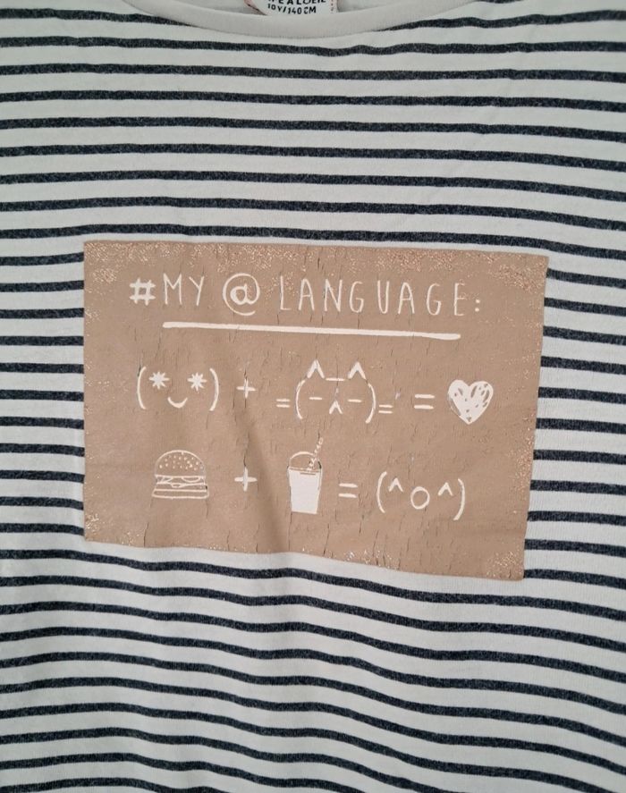 Ensemble 10 ans Tee-shirt manche longue + pantalon - photo numéro 3