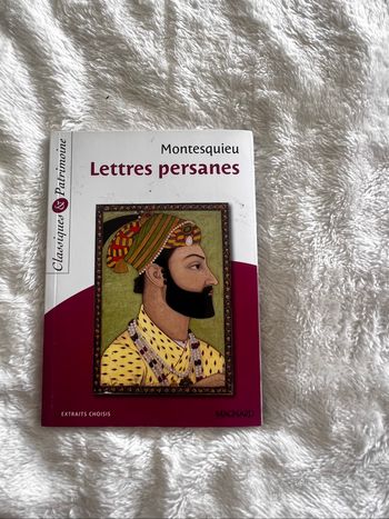 Lettres persanes, montesquieu