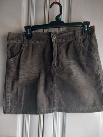 Mini jupe T38 marron K woman