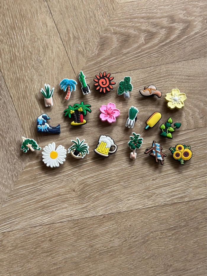🌴 Lot de 20 charms pour Crocs – Neufs 🌼 - photo numéro 2