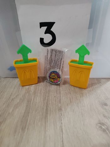 Figurine McDonald's Birdie ×3